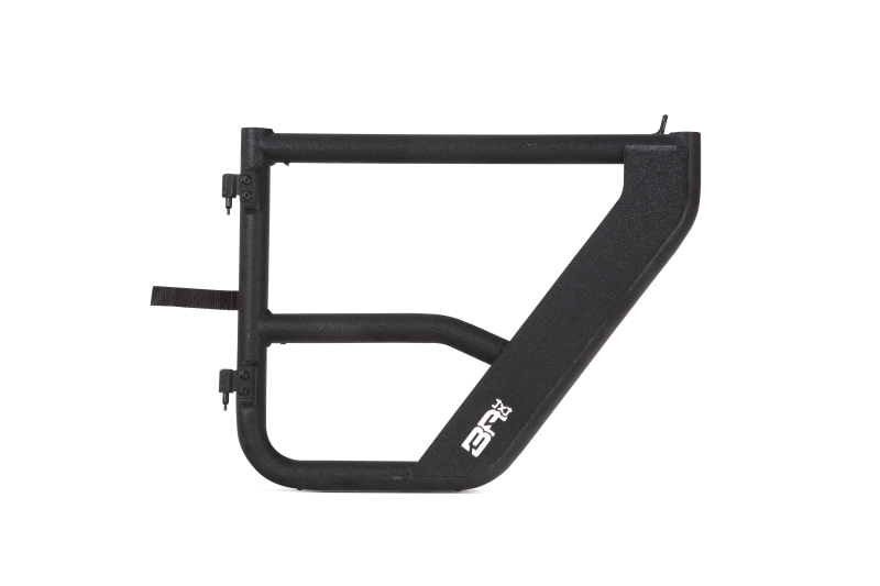 Jeep Wrangler Tube Doors - Rear - Body Armor 4x4 - Two-Stage Powder Coat Heavy Texture Finish - Black - `18-`21